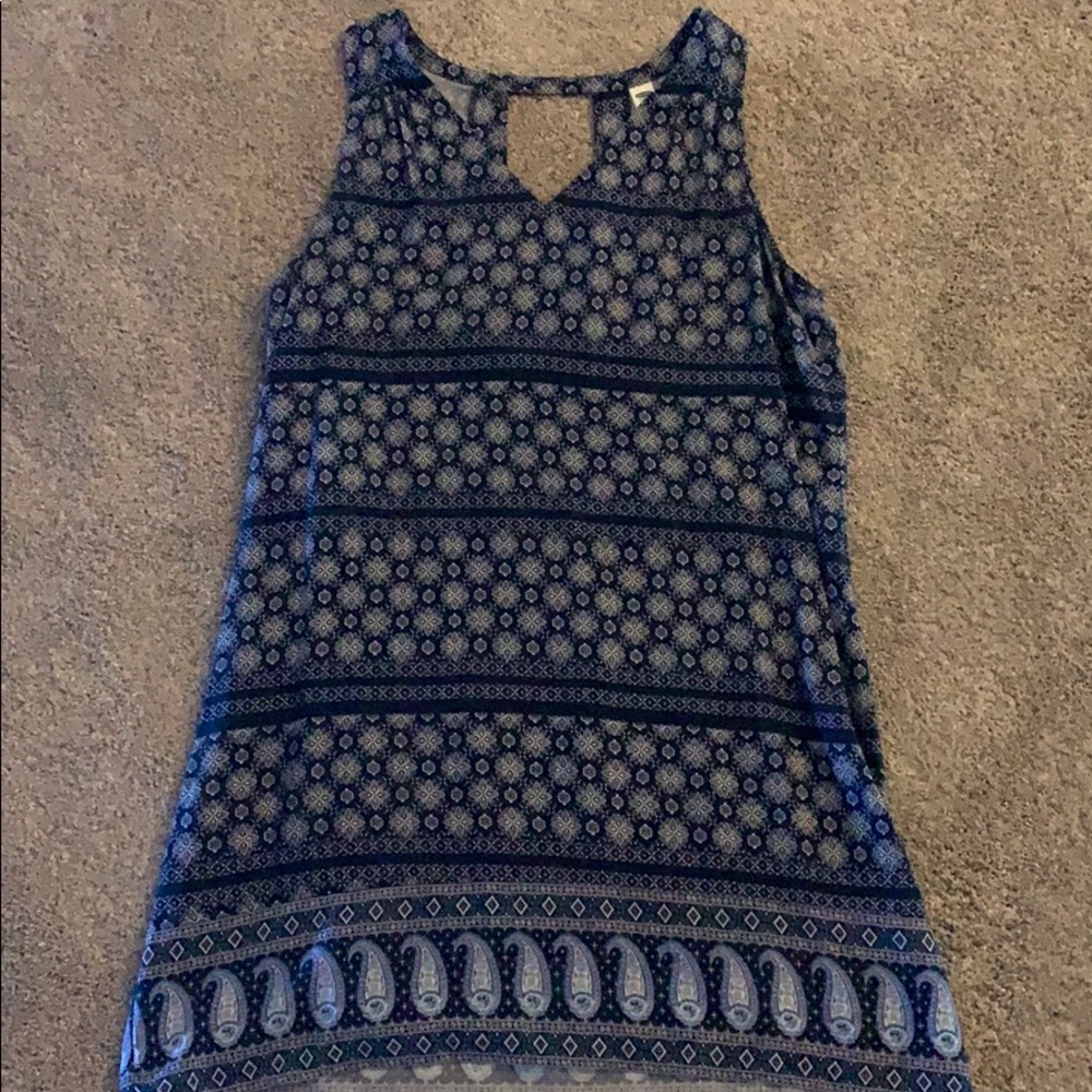 Blue old navy dress